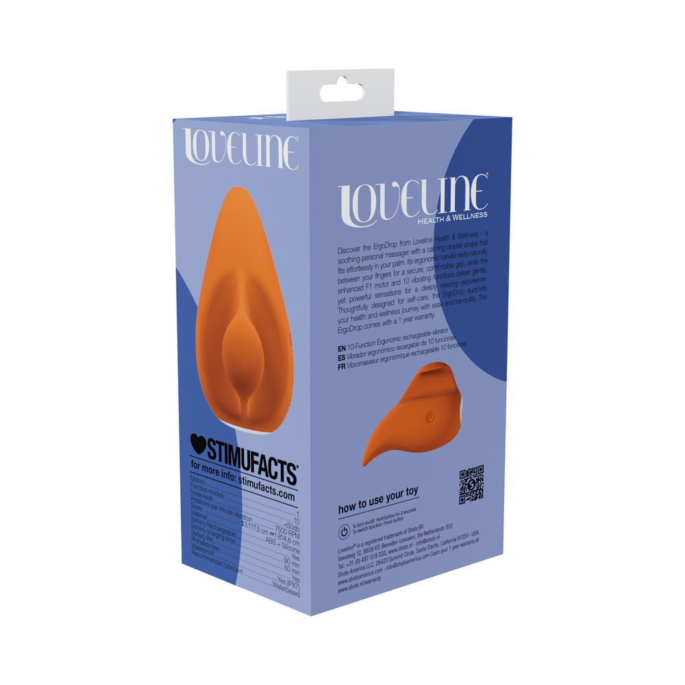SHOTS - LOVELINE ERGODROP VIBE WATERPROOF ORANGE