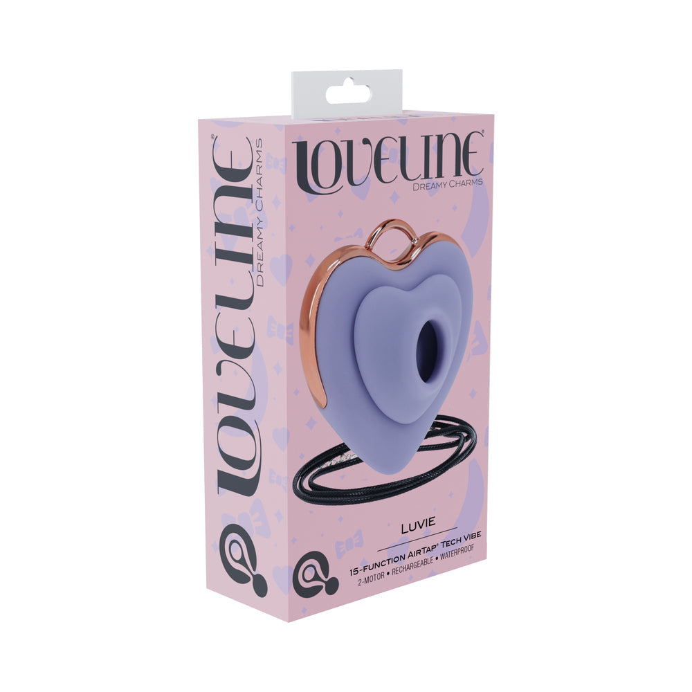 SHOTS - LOVELINE LUVIE AIRTAPTECH RECHARGEABLE VIBRATOR WATERPROOF