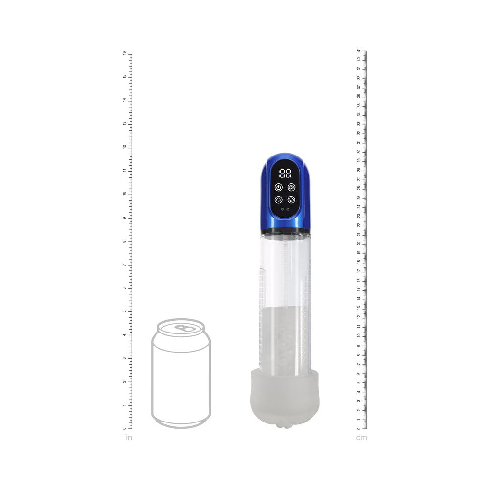 PUMPED ENGAGE AUTOMATIC WATERPROOF METALLIC BLUE