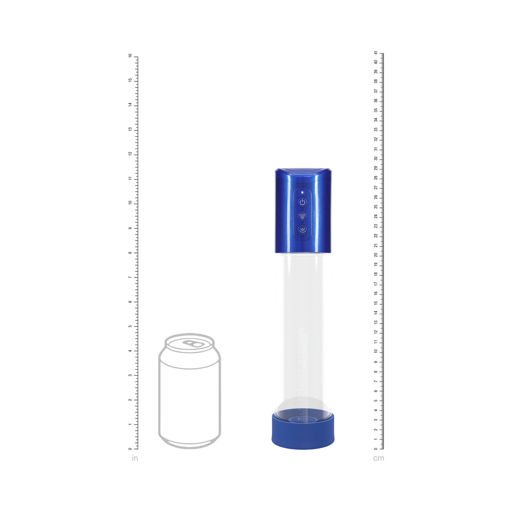 SHOTS - PUMPED HYPERPUMP AUTOMATIC METALLIC BLUE