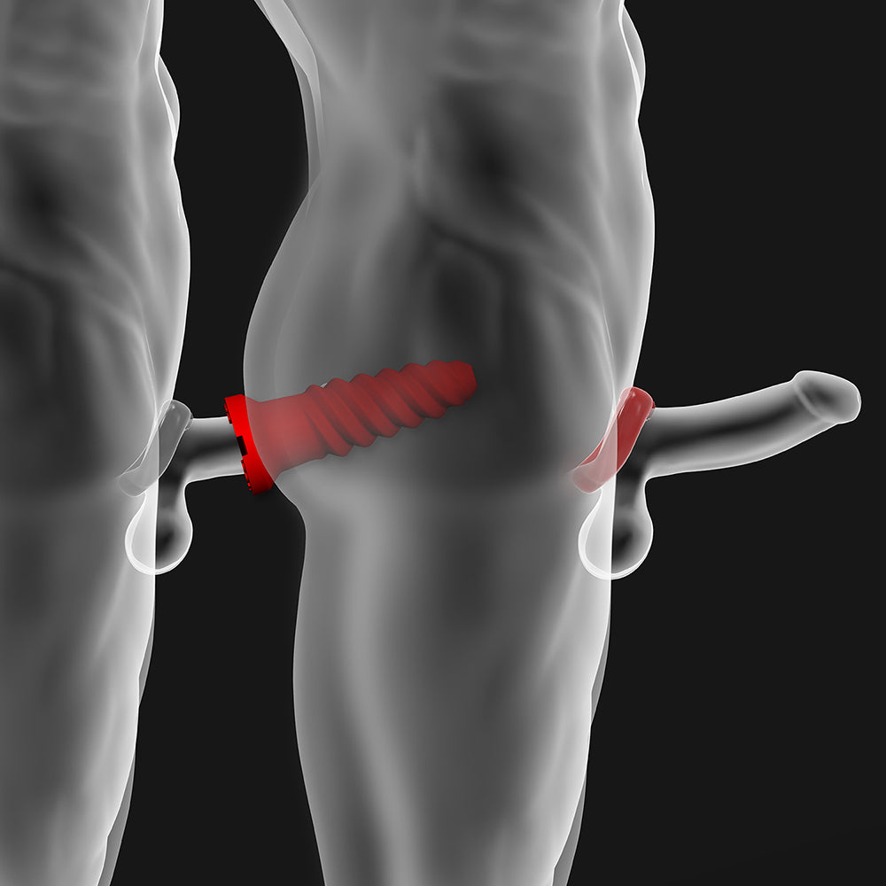 OXBALLS SCREWDHOLE SCREW''D-IN OPEN TIP MASTURBATOR SPECIAL EDITION NIGHT