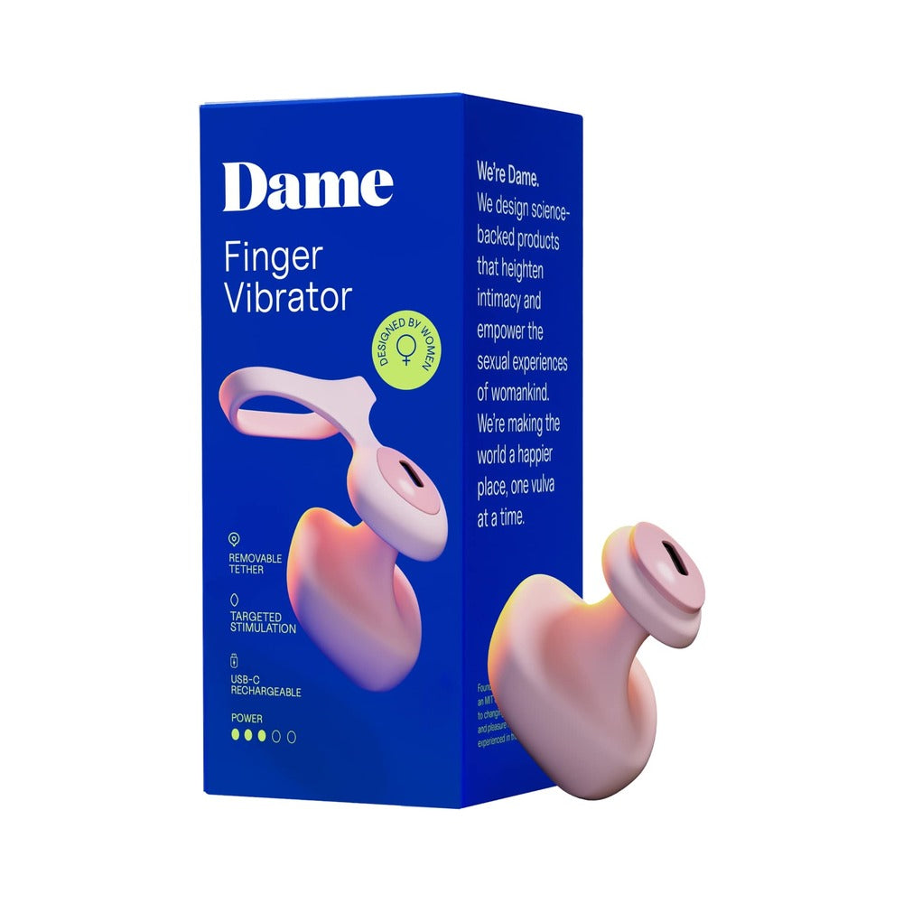 DAME - FIN 2.0 FINGER VIBRATOR QUARTZ