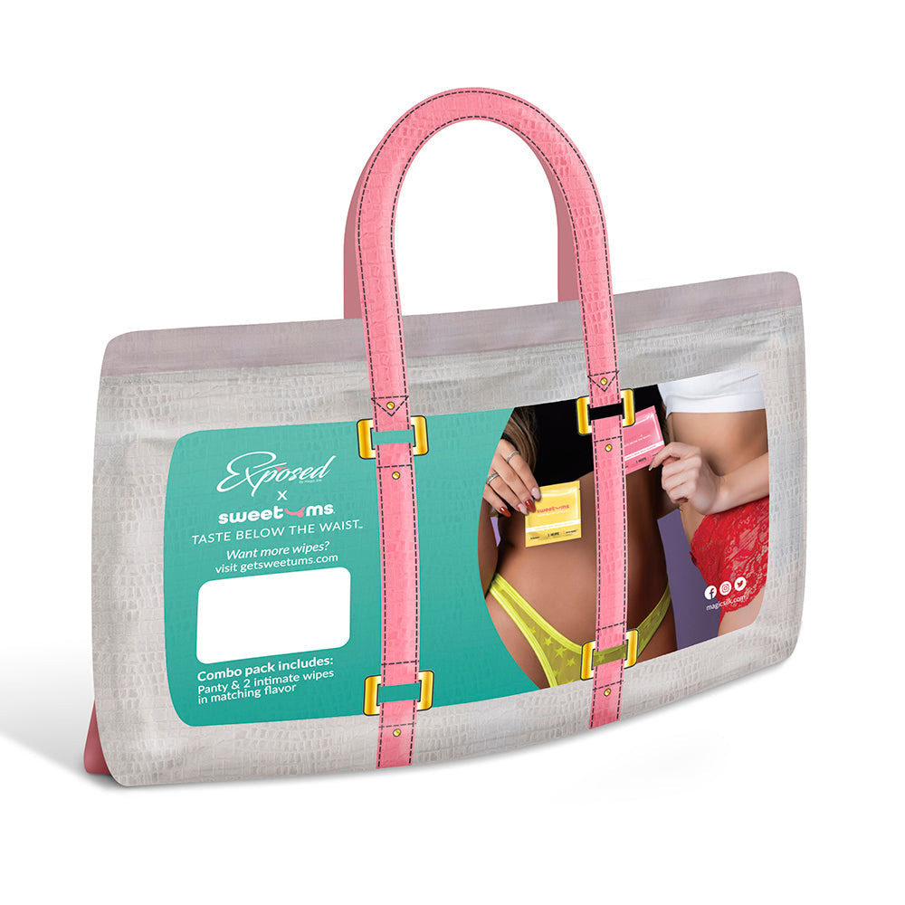 MAGIC SILK SWEETUMS LACE THONG MINT L/XL