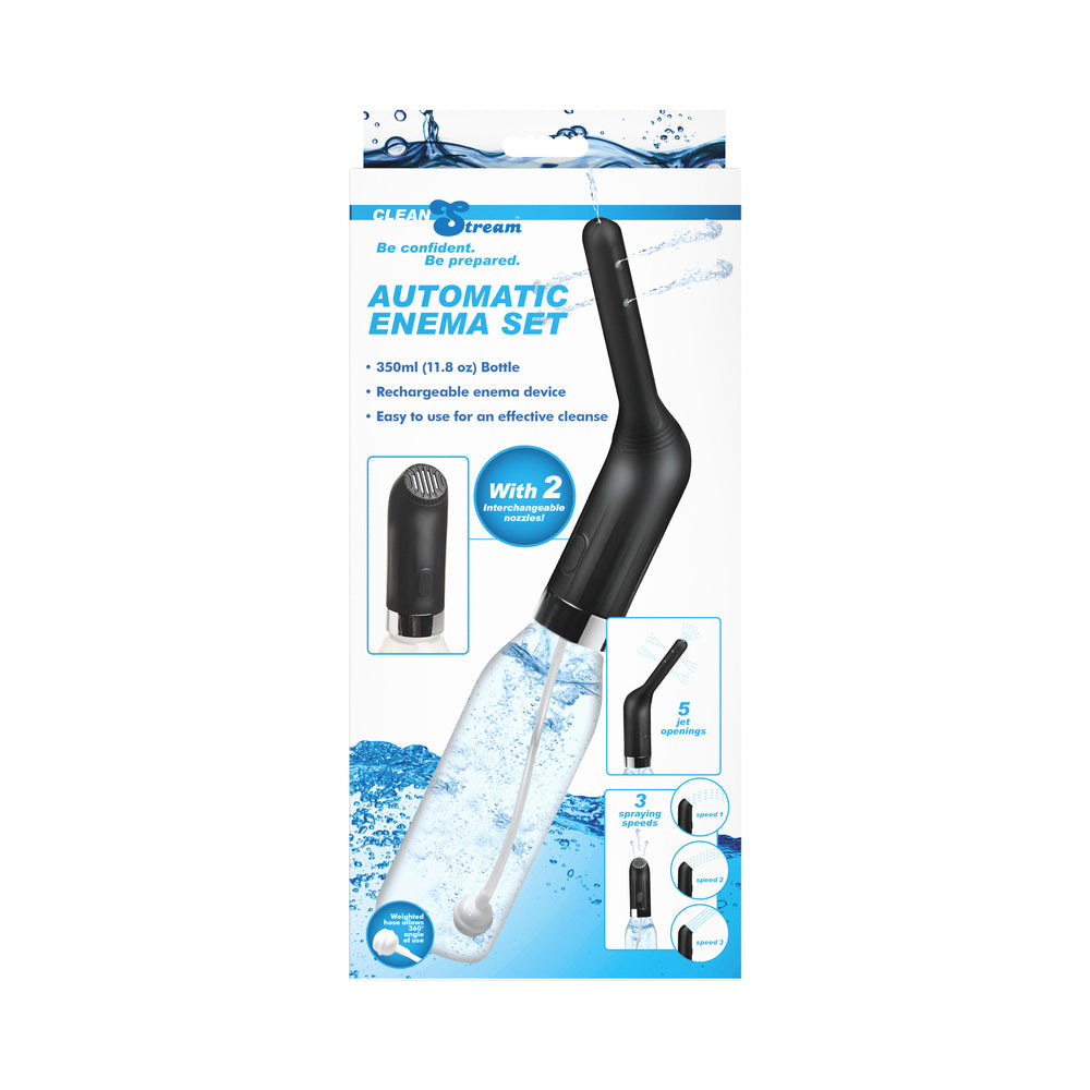 XR BRANDS - CLEANSTREAM AUTOMATIC ENEMA SET