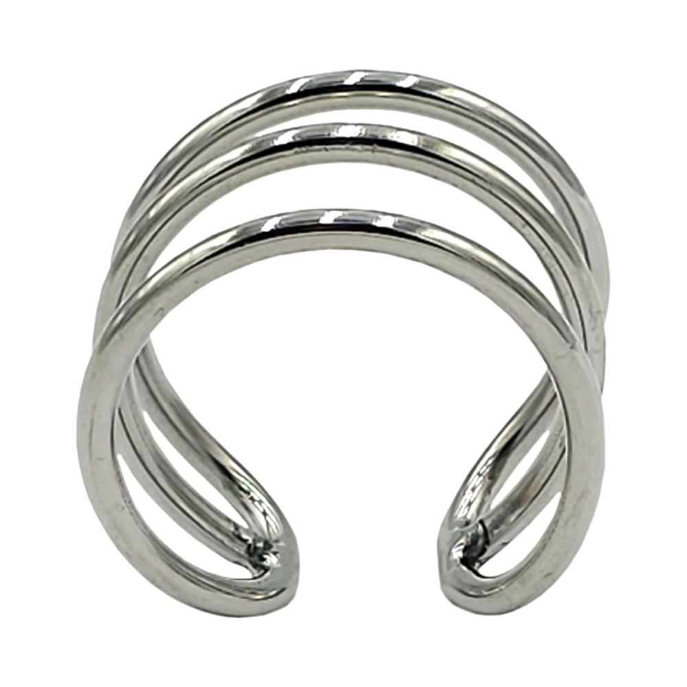 ROUGE STAINLESS STEEL TRIPLE WIRE GLANS RING