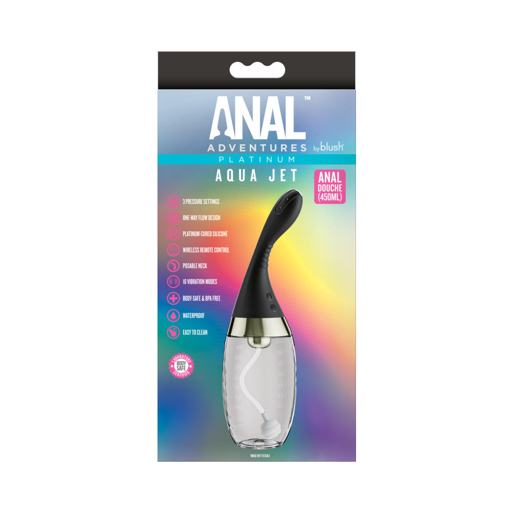 BLUSH - ANAL ADVENTURES PLATINUM AQUA JET BLACK