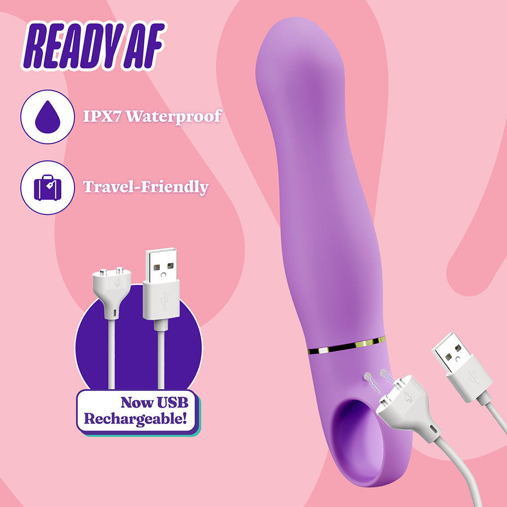 BLUSH - ARIA EXCITING AF 2.0 RECHARGEABLE VIBE INDIGO