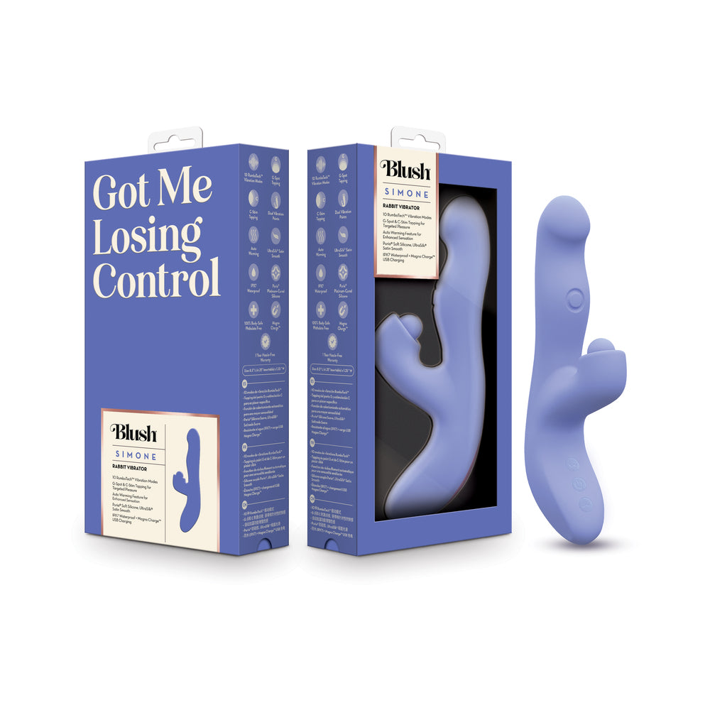 BLUSH COLLECTION SIMONE TAPPING RABBIT BLUE