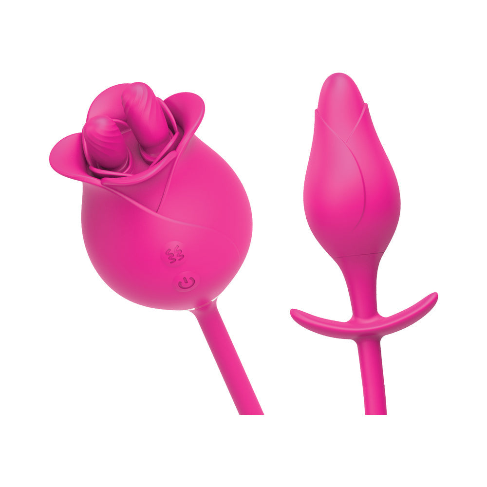 THE ROYALE DUAL MASSAGER PINK