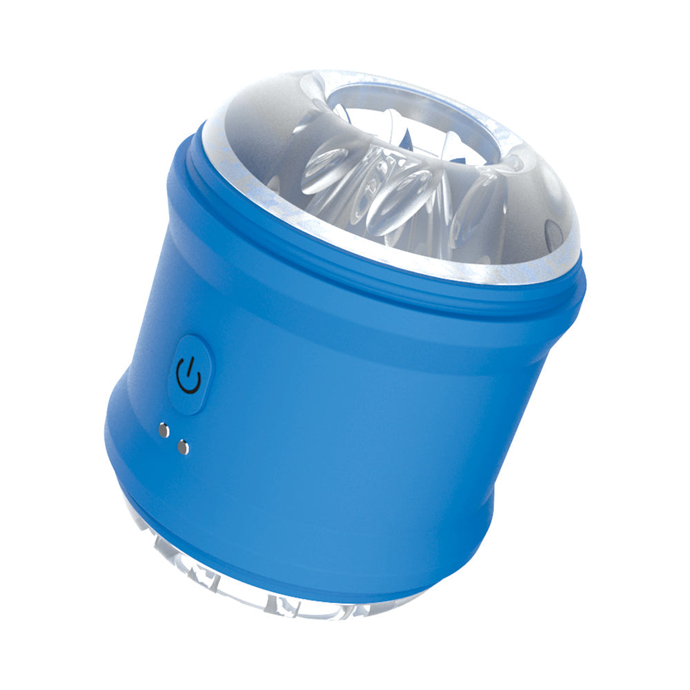 THE ROYALE MASTURBATOR CYLINDER BLUE