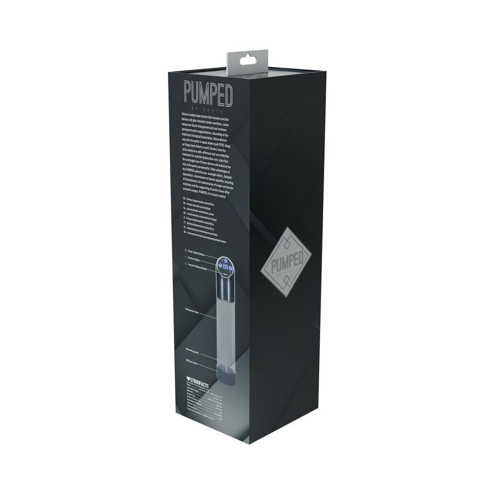 SHOTS - PUMPED AUTOMATIC WATERPROOF GUN METAL