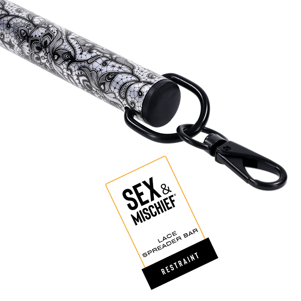 SPORTSHEETS - SEX & MISCHIEF LACE SPREADER BAR
