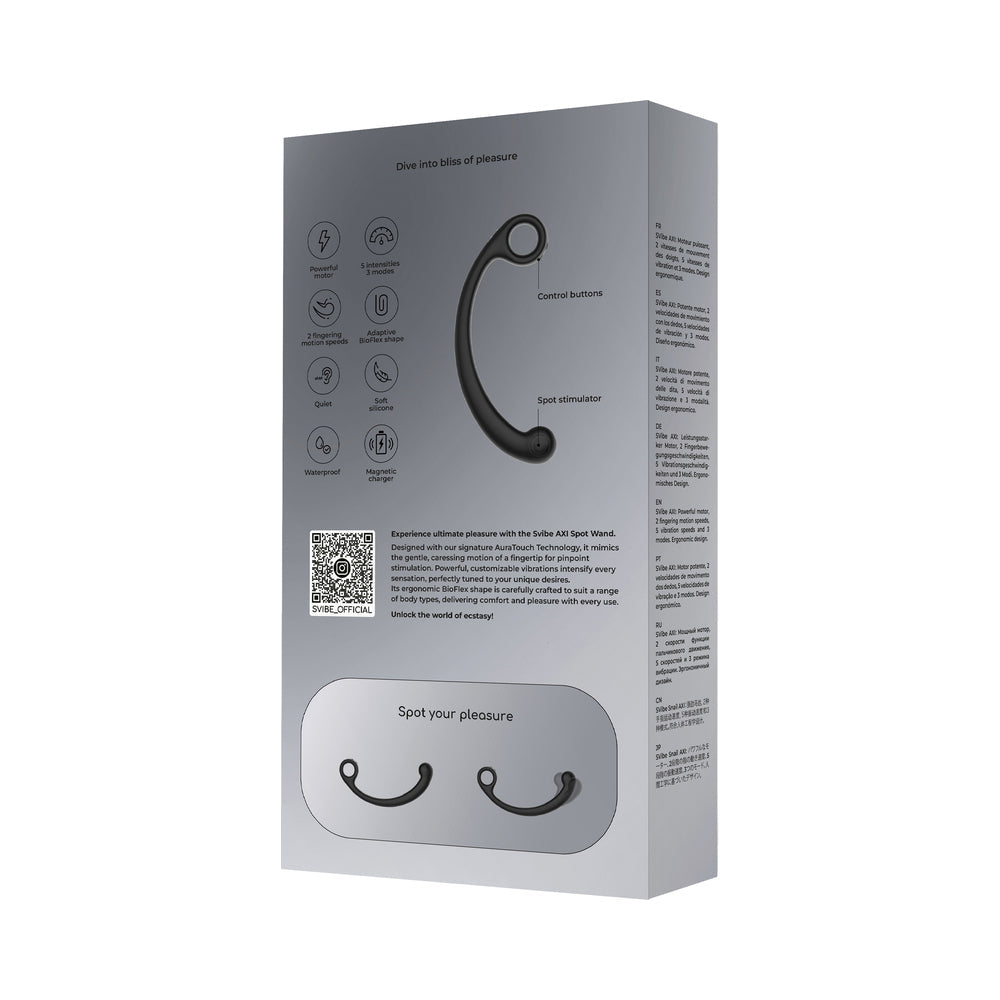 SVIBE - SNAIL AXI SPOT WAND GRANITE NOIR