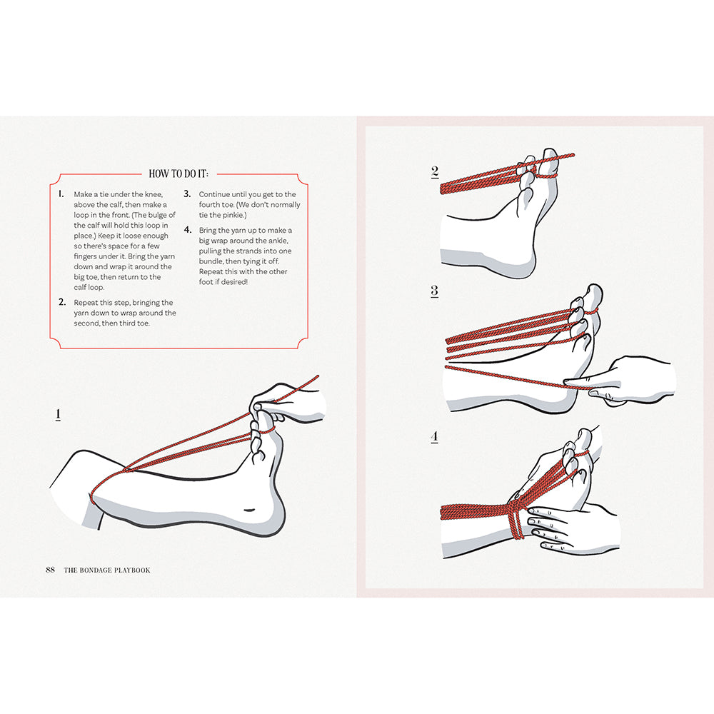 THE BONDAGE PLAYBOOK: 31 MUST-KNOW KNOTS AND TIES FOR BONDAGE BEGINNERS