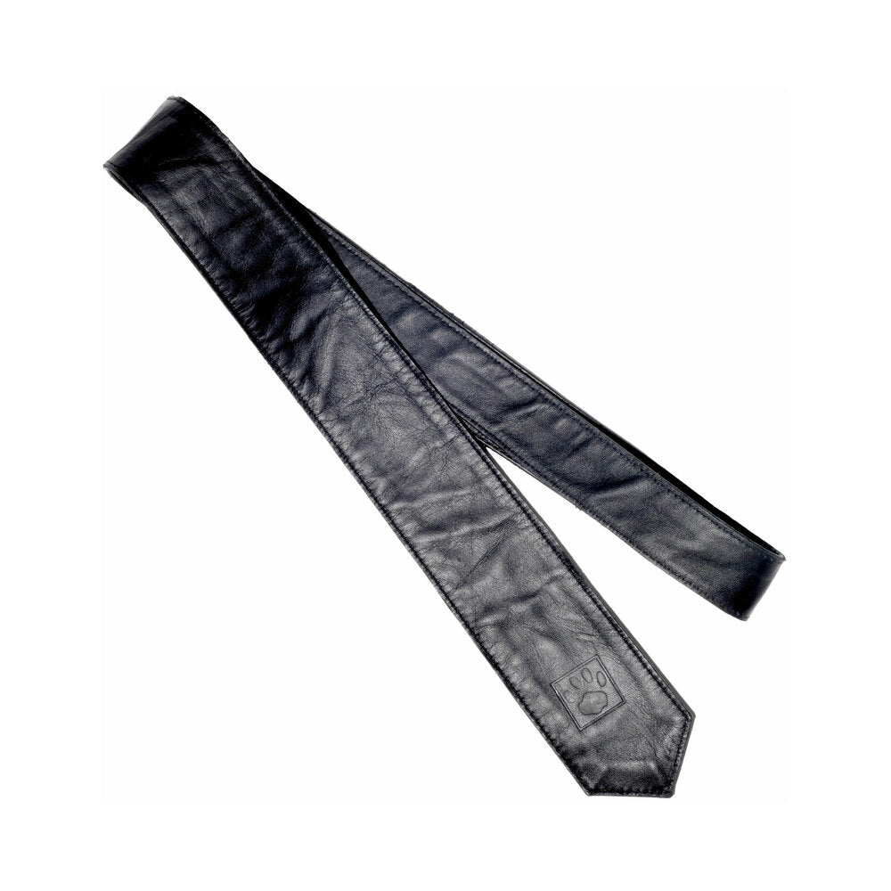 PROWLER RED LEATHER TIE