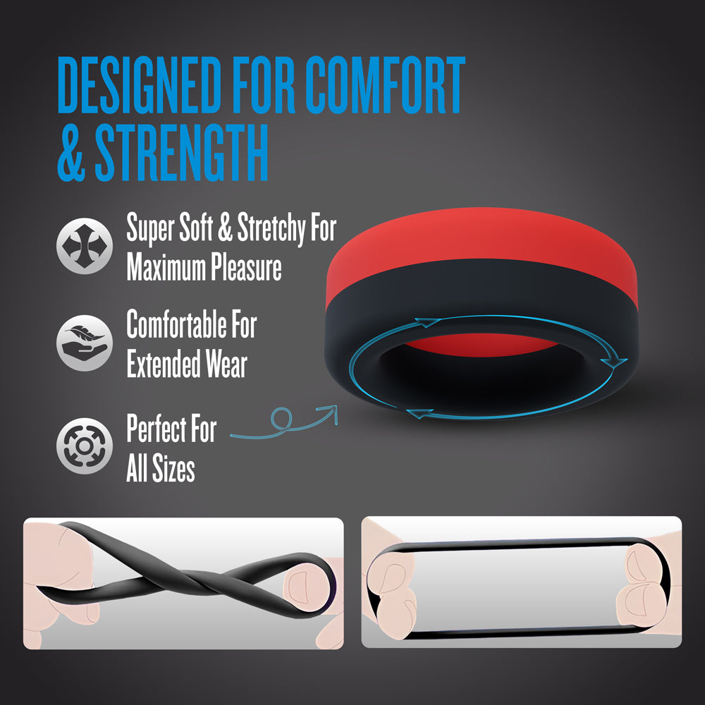 PERFORMANCE PLUS TAKEOFF RED/BLACK