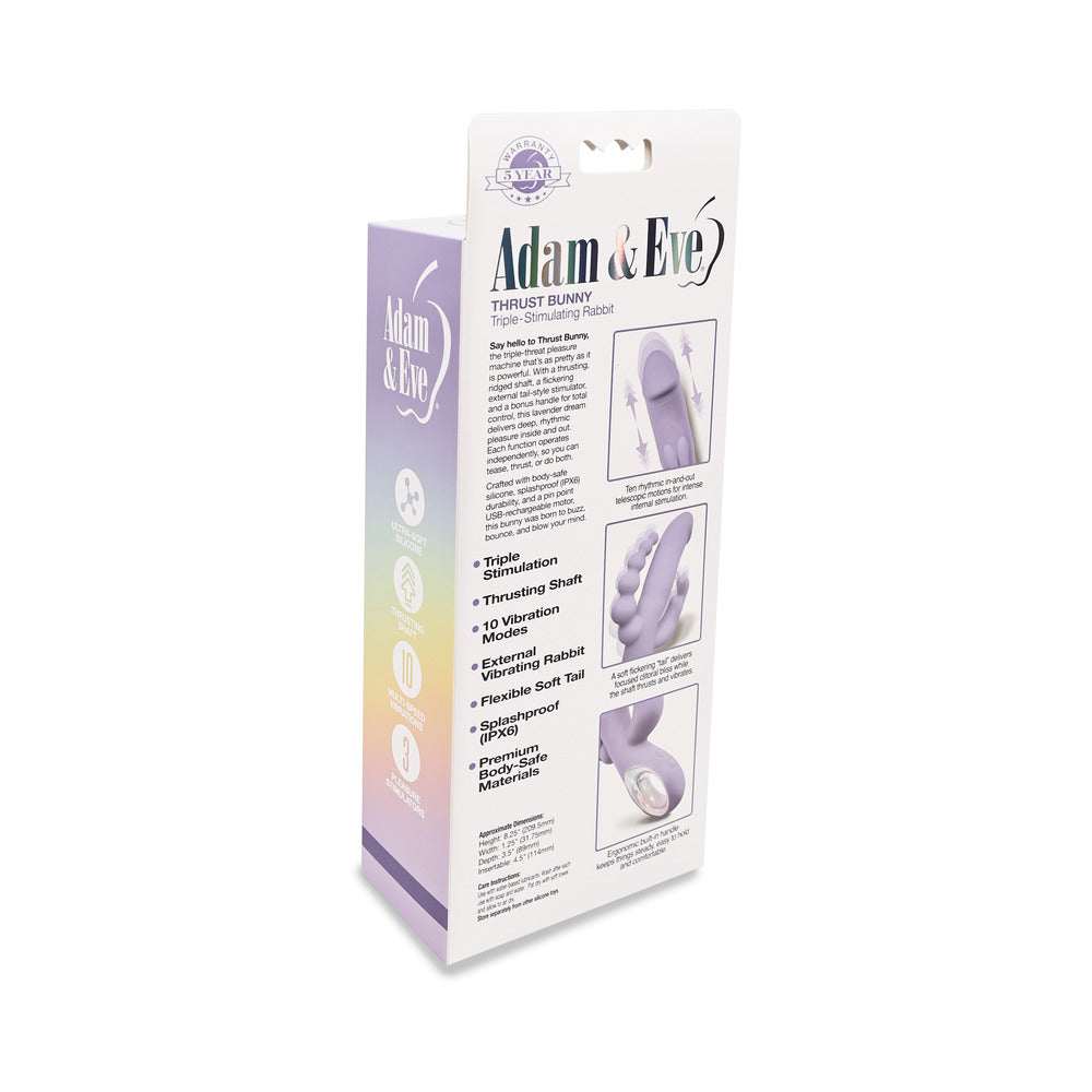 ADAM & EVE - CONEJO ESTIMULANTE TRIPLE THRUST BUNNY