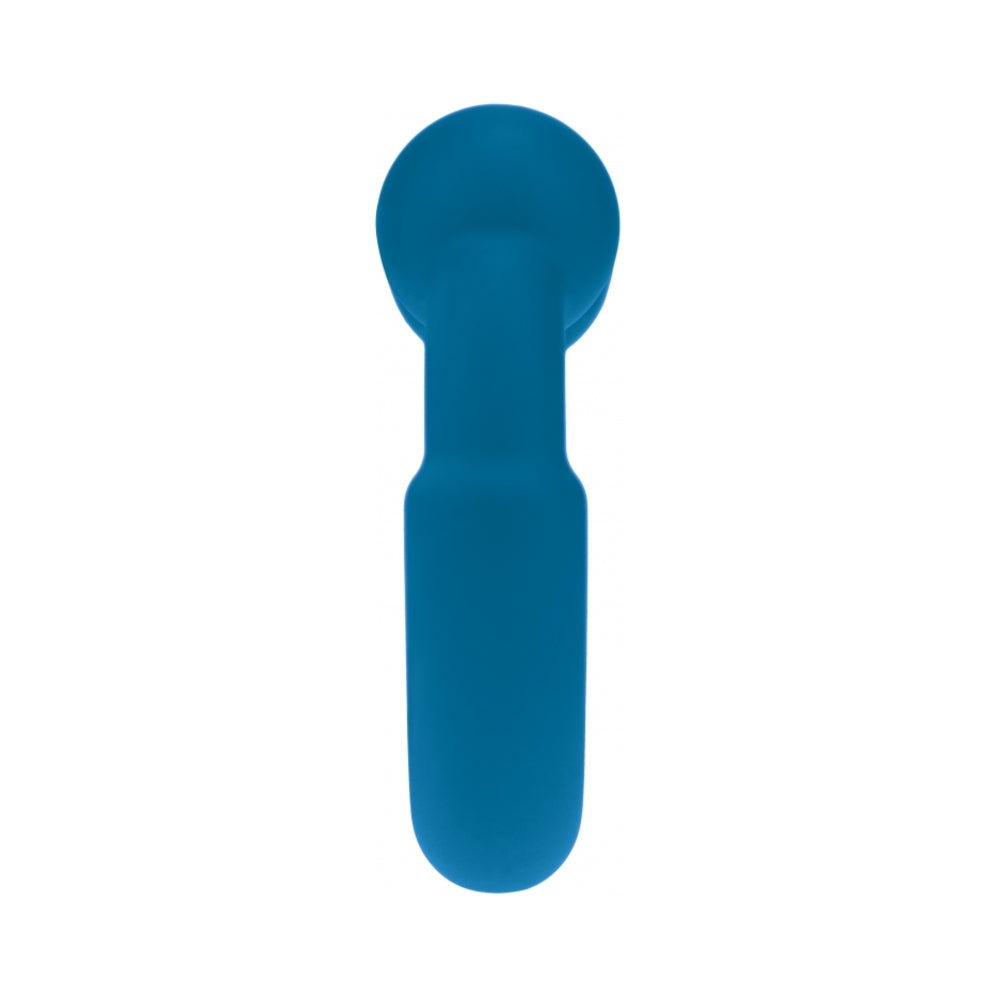 LEVELZ METAL & SILICONE COCK RING TEAL