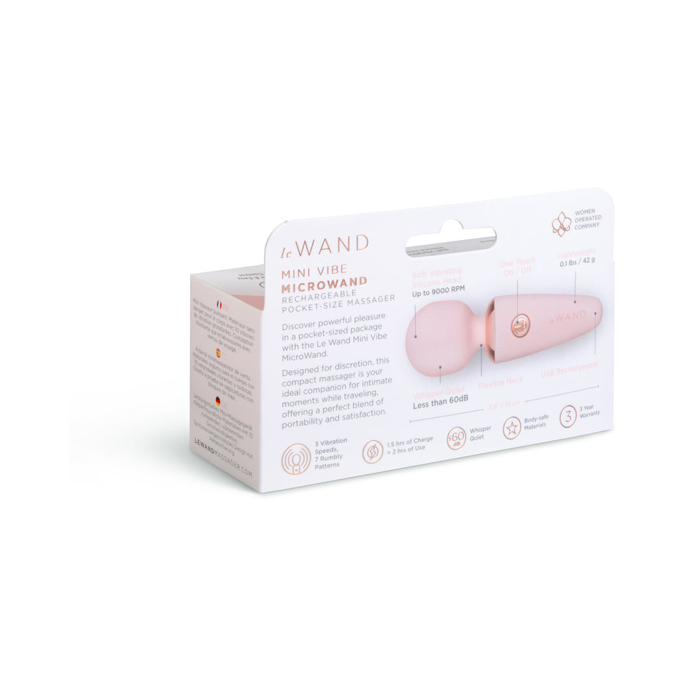LE WAND MINI MICRO WAND ROSE GOLD