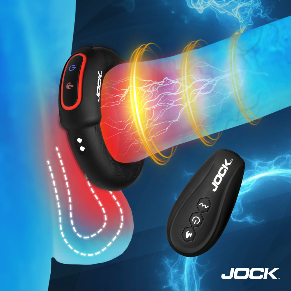 JOCK RUMBLER 2 IN. VIBRATING & WARMING C-RING