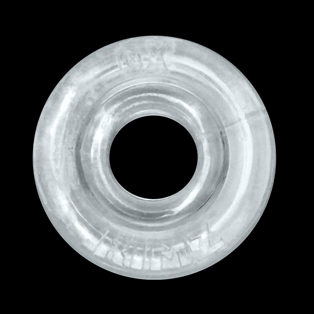 OXBALLS RIMZ SINGLE RING CLEAR