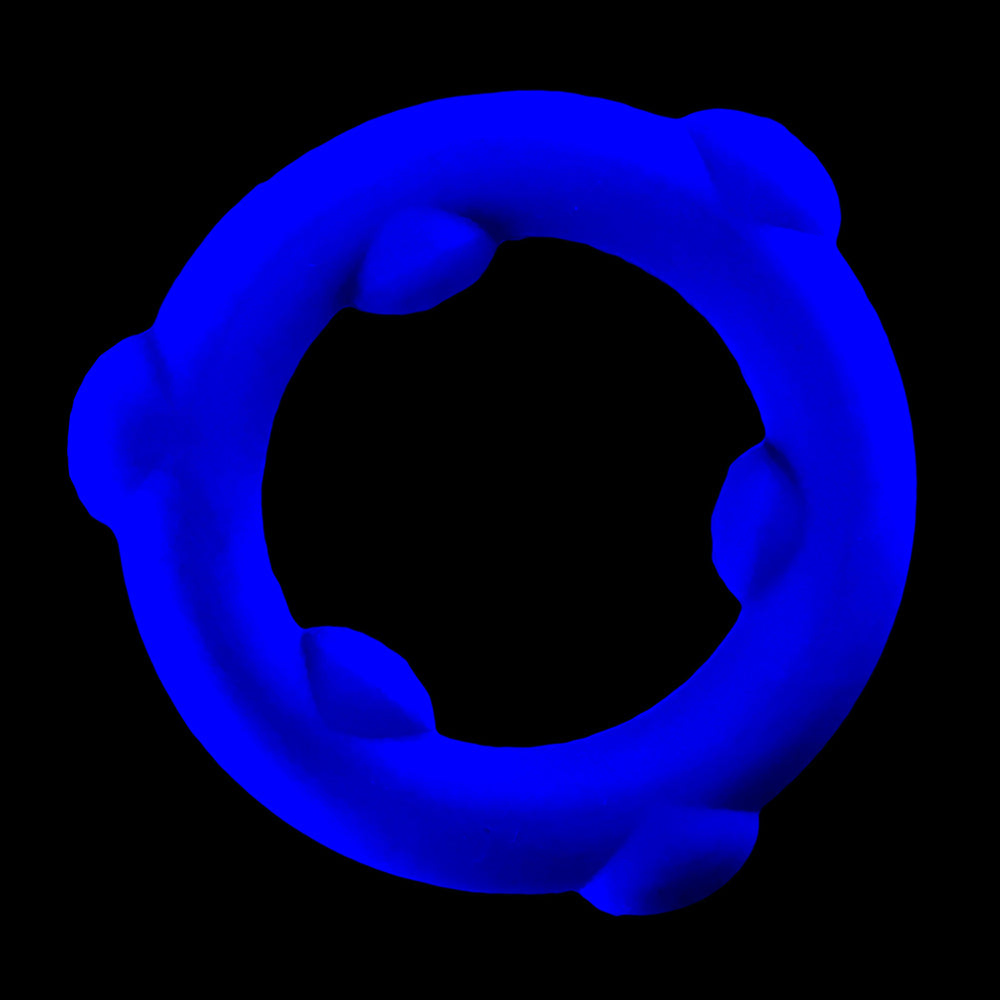 OXBALLS SPINNER SINGLE SILICONE RING GLACIER