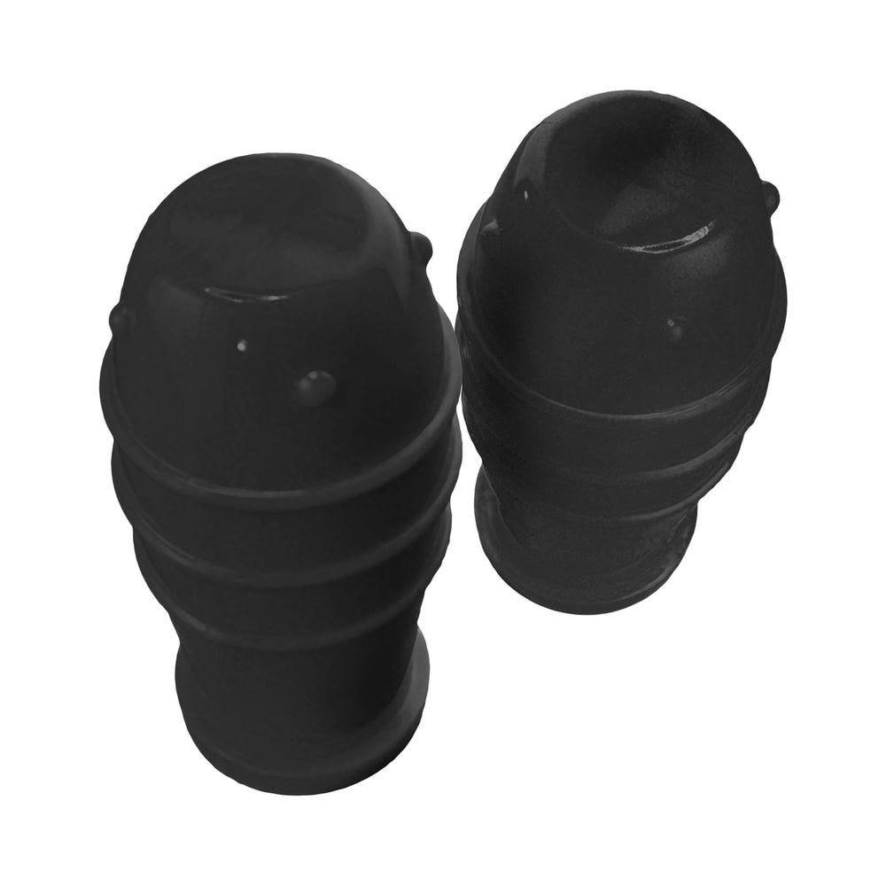 OXBALLS - VENTOSAS DE SILICONA PARA PEZONES LANKYZ NEGRO