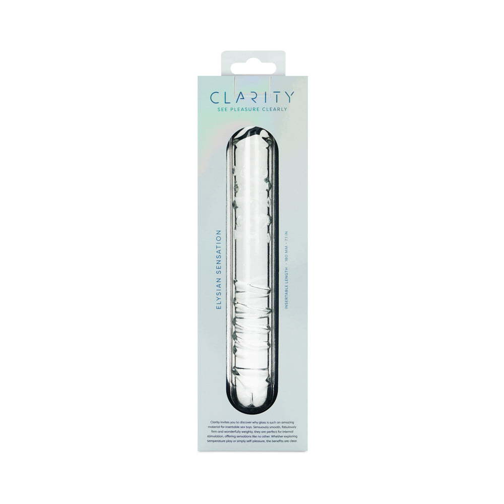 CONCEPTIONS CRÉATIVES - DILDO EN VERRE SENSATION CLARITY ELYSIAN
