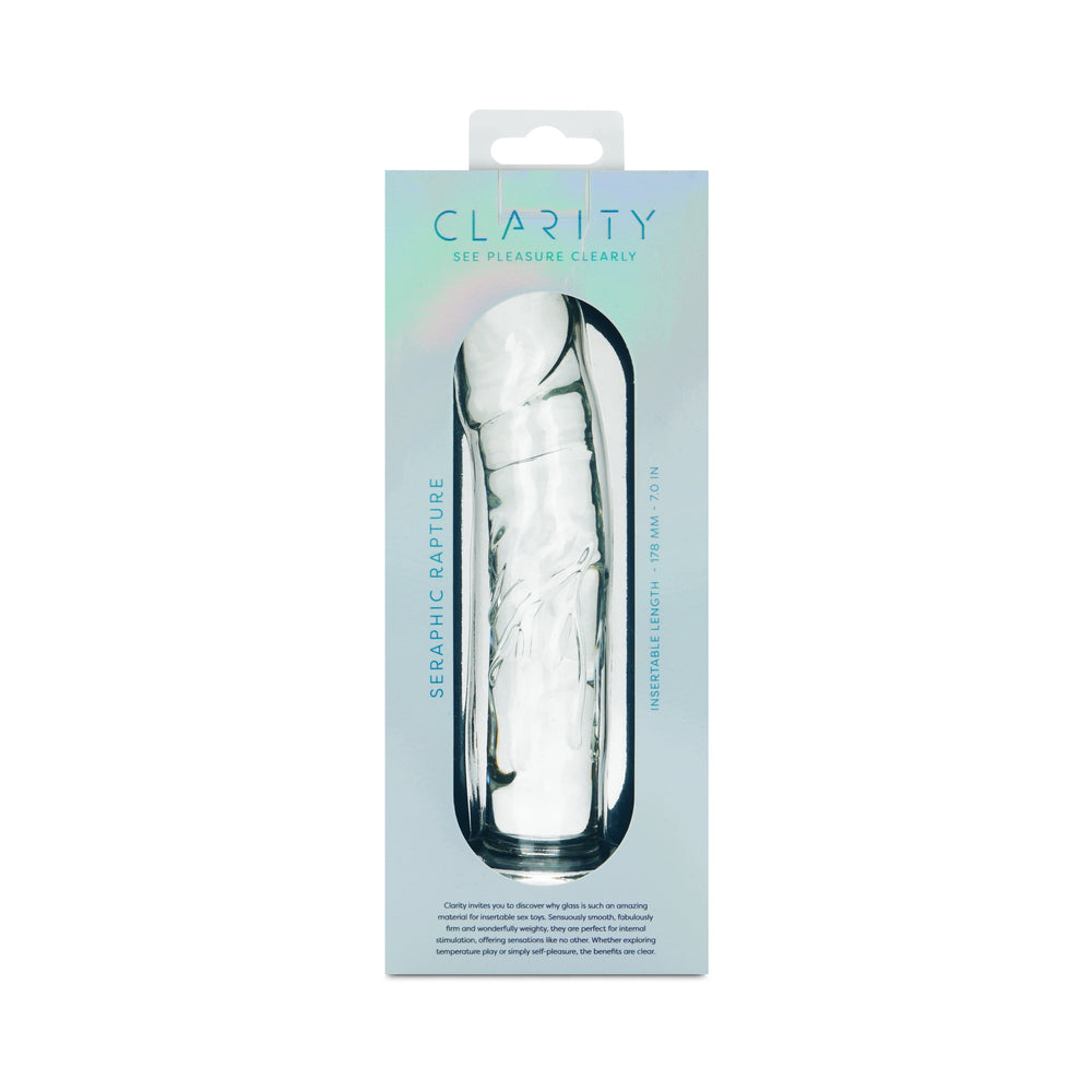 CLARITY SERAPHIC RAPTURE GLASS DILDO