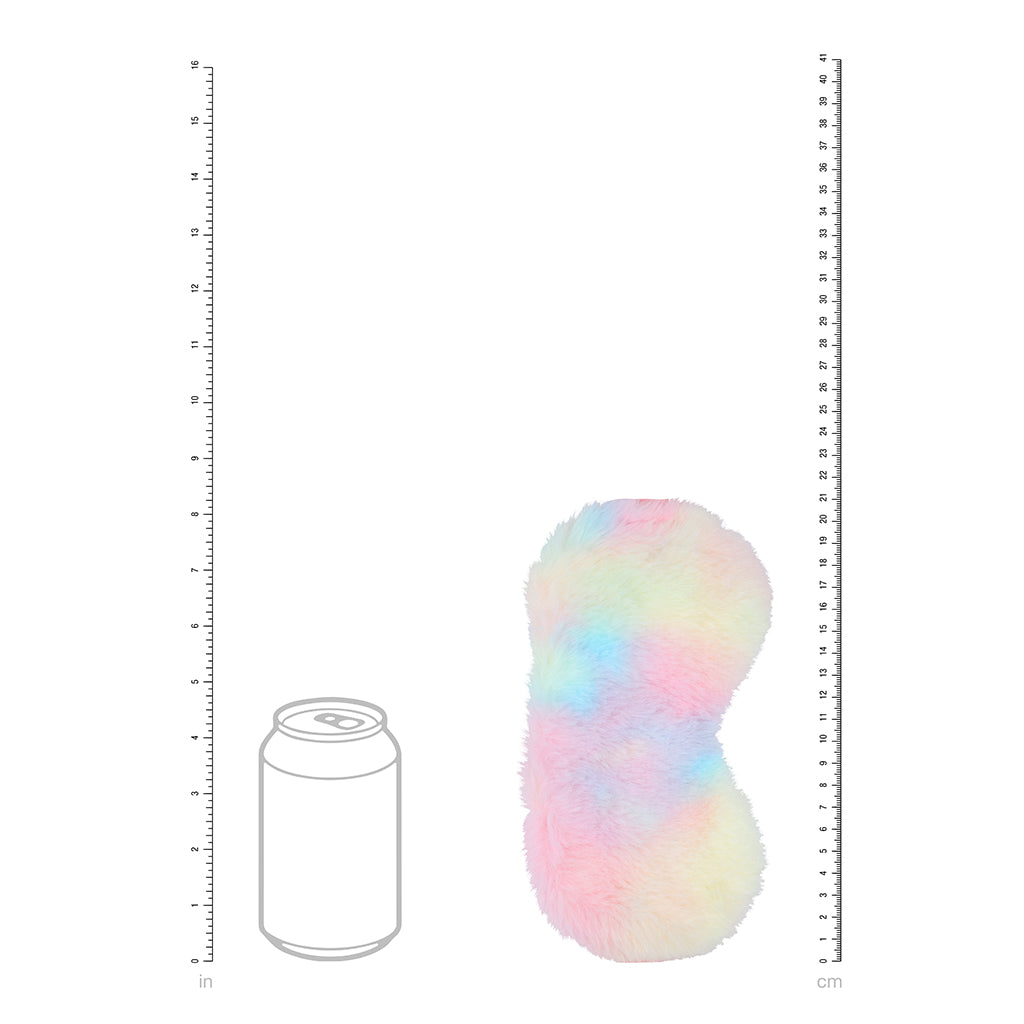 SHOTS - OUCH! FLUFFY MASK MULTICOLOR 1