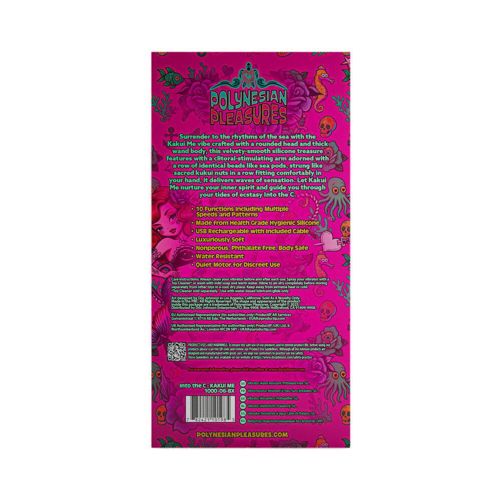 DOC JOHNSON - POLYNESIAN PLEASURES INTO THE C KAKUI ME KELP GREEN