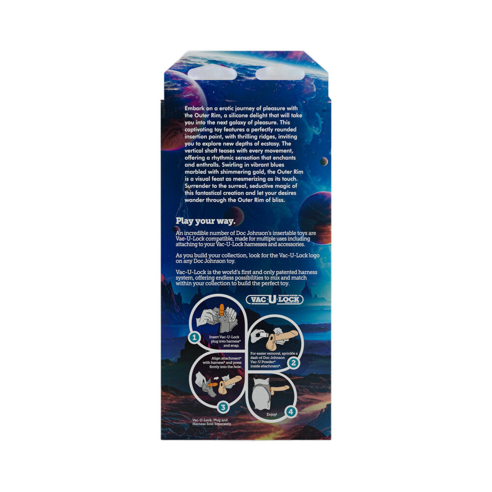 VAC-U-LOCK X FANTASY FUCKERS OUTER RIM BLUE/GOLD