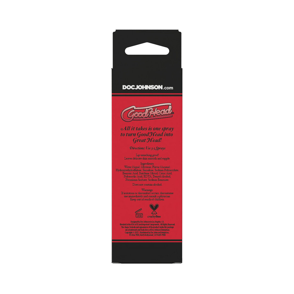 GOODHEAD JUICY HEAD COCKTAILS DRY MOUTH SPRAY SEX ON THE BEACH 2 OZ.