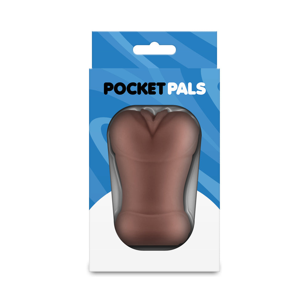 POCKET PALS VAGINA STROKER BROWN