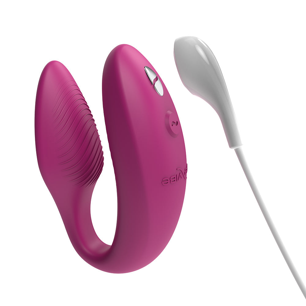 WE-VIBE SYNC 2 RECHARGEABLE REMOTE CONTROL COUPLES VIBRATOR ROSE