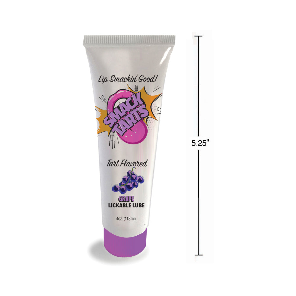 SMACK TARTS LICKABLE LUBE SOUR GRAPE 2 OZ.