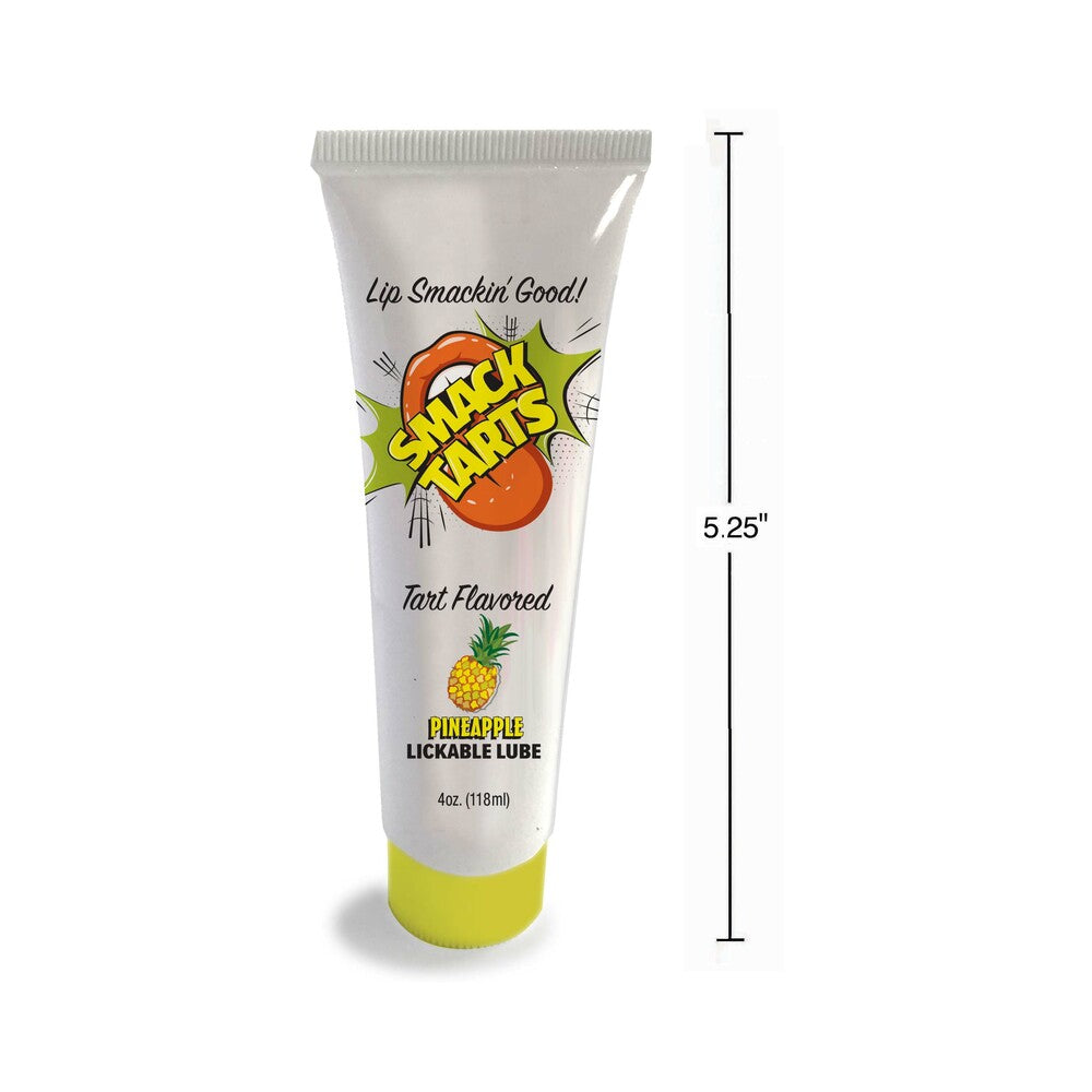 SMACK TARTS LICKABLE LUBE SOUR PINEAPPLE 2 OZ.