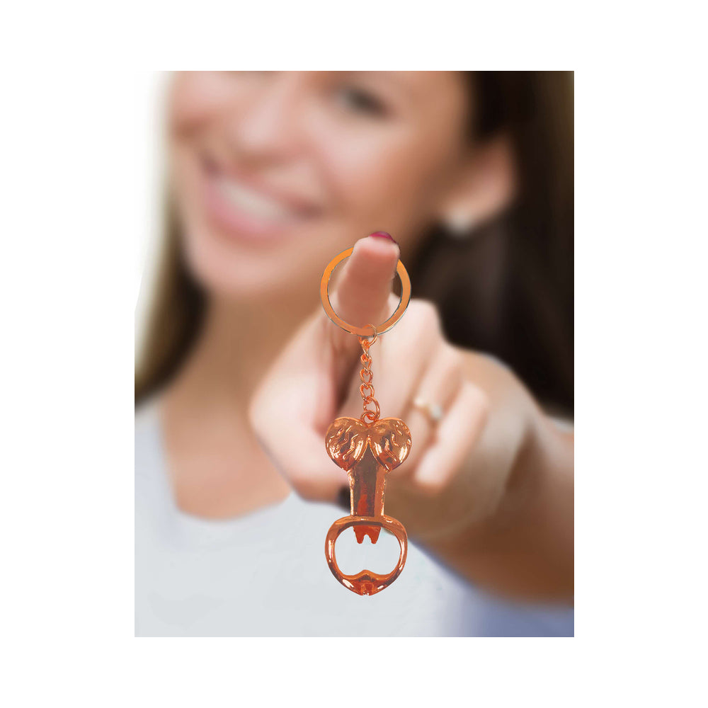 SUPER FUN PENIS BOTTLE OPENER KEY CHAIN