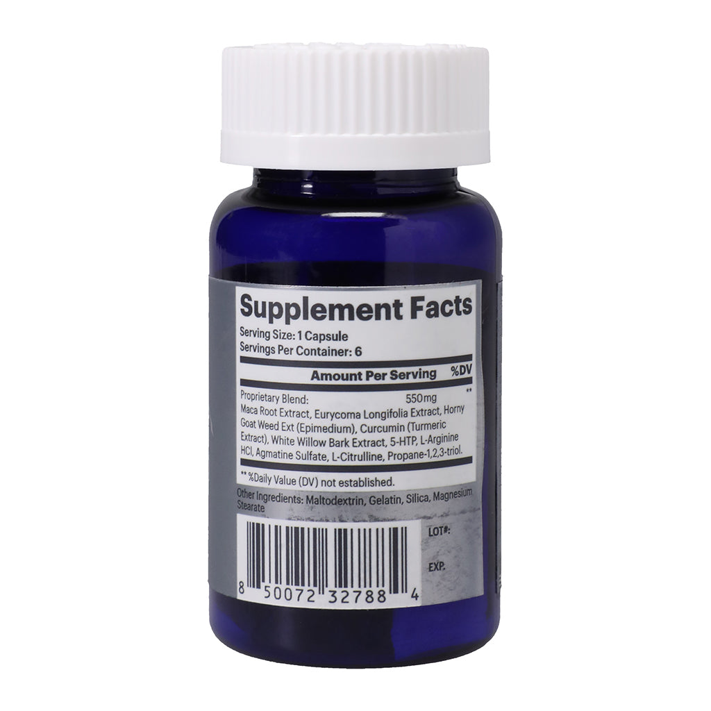 RHINO PLATINUM 24K BOTTLED CAPSULES 6CT