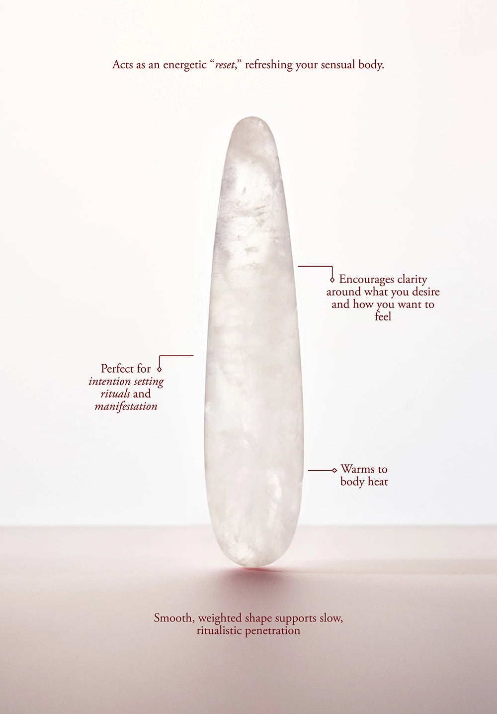 CHAKRUBS - PRISM ORIGINAL CLEAR QUARTZ WAND