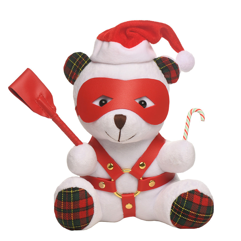 XR BRANDS - MASTER SERIES HOLIDAY BONDAGE BEAR WHITE