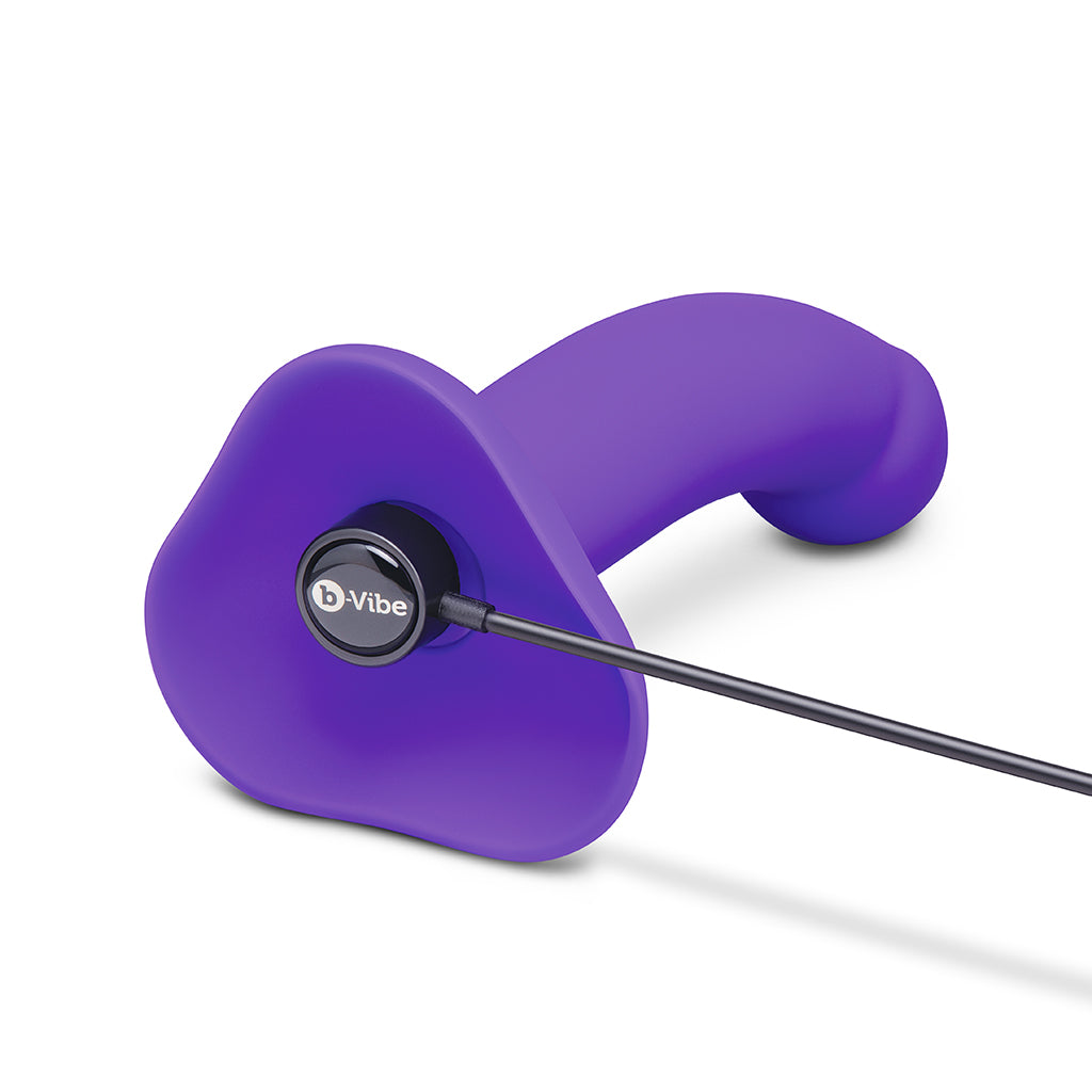 B-VIBE - VIBRATING CURVED STRAP-ON KIT