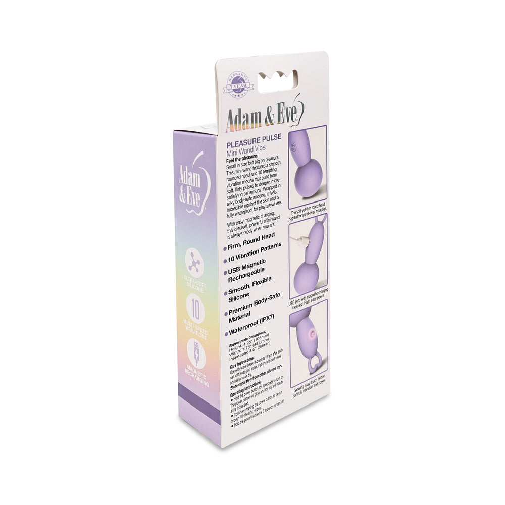 ADAM & EVE - VIBROMASSEUR MINI BAGUETTE PLEASURE PULSE