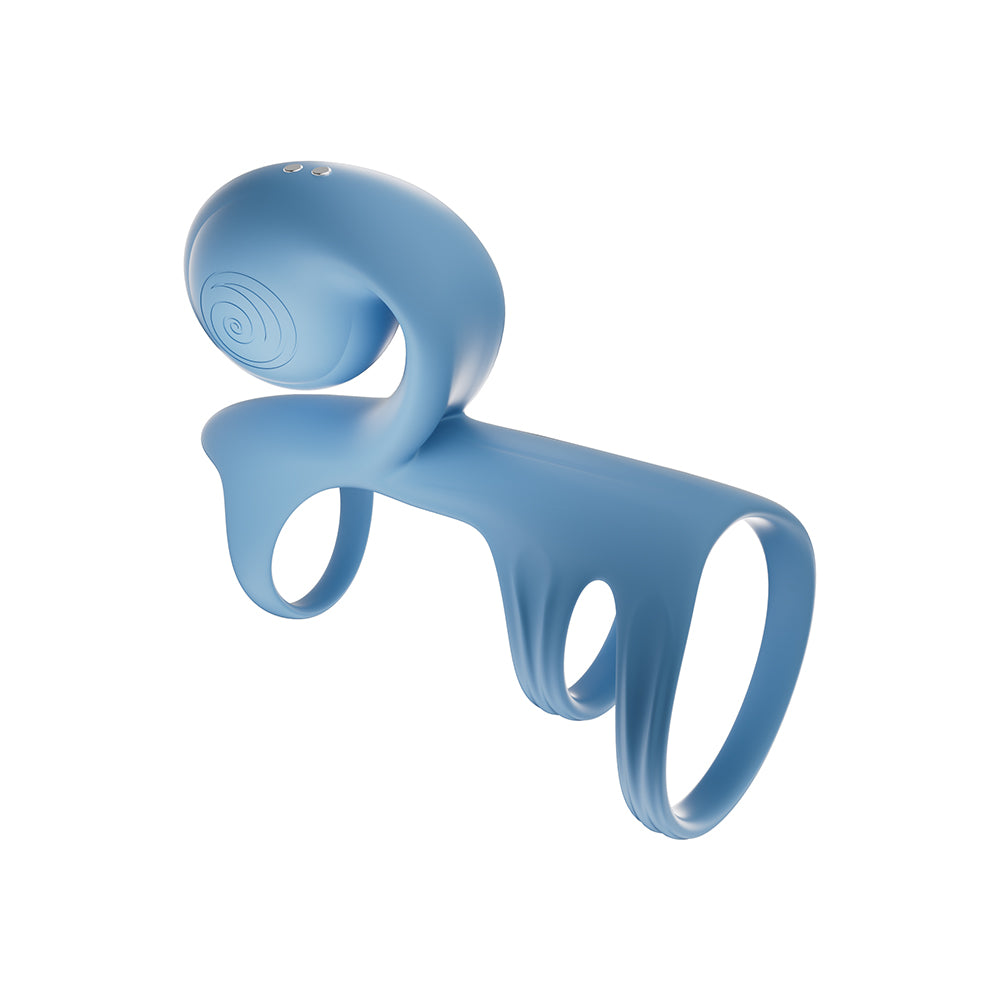 SNAIL JOVI ARC COUPLES RING BLUE HAZE