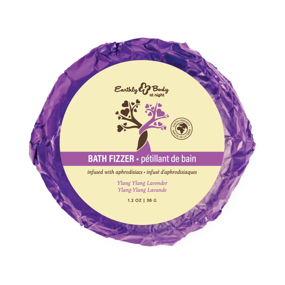 EARTHLY BODY - AT NIGHT BATH FIZZER APHRODISIAC COLLECTION SET