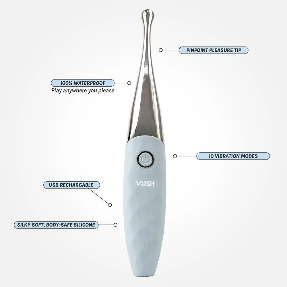 VUSH - ESSENTIALS WAND TIP VIBRATOR