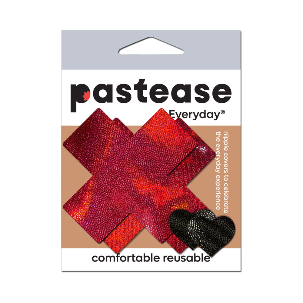 PASTEASE - EVERYDAY REUSABLE LIQUID RED CROSS NIPPLE PASTIES
