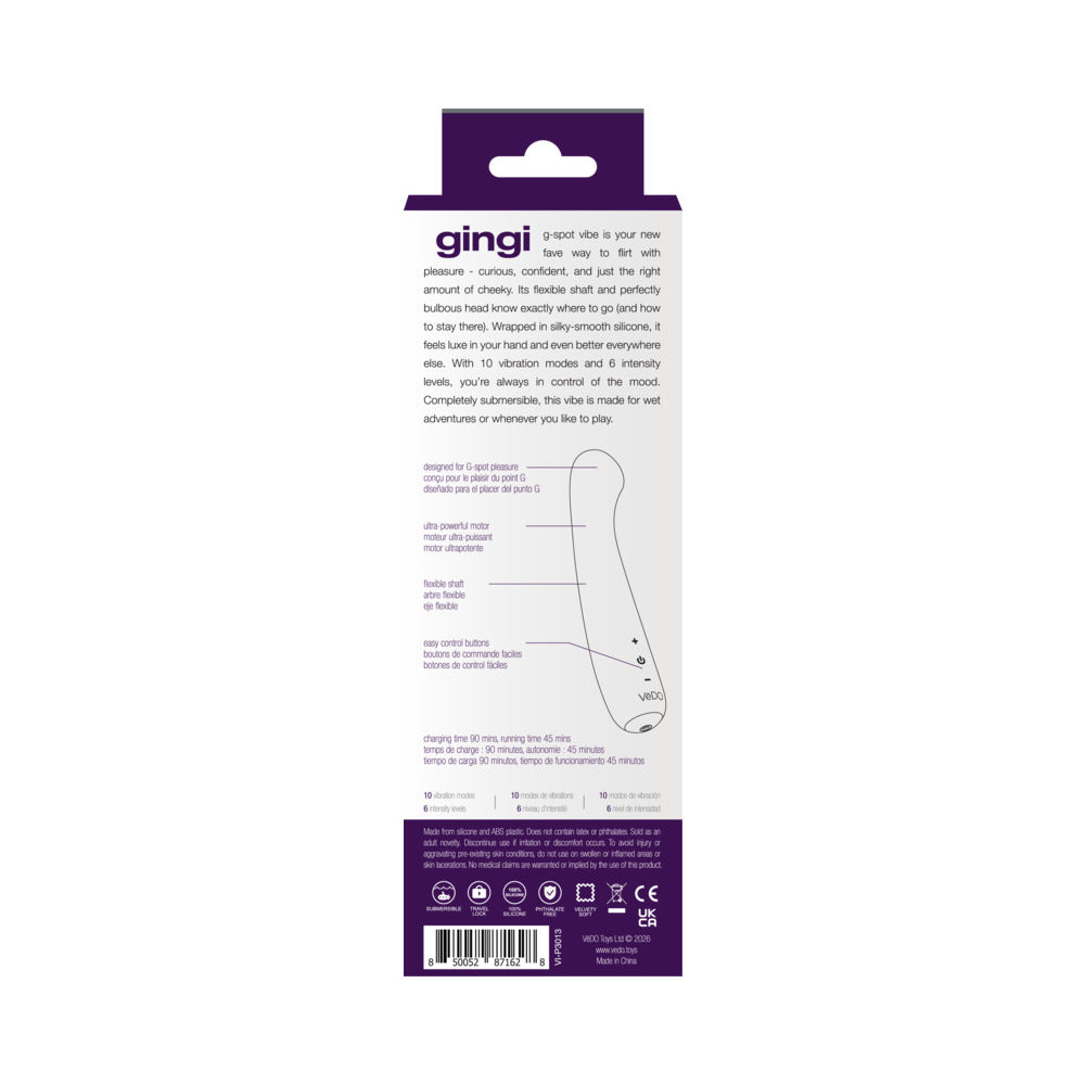 VEDO - GINGI RECHARGEABLE G SPOT