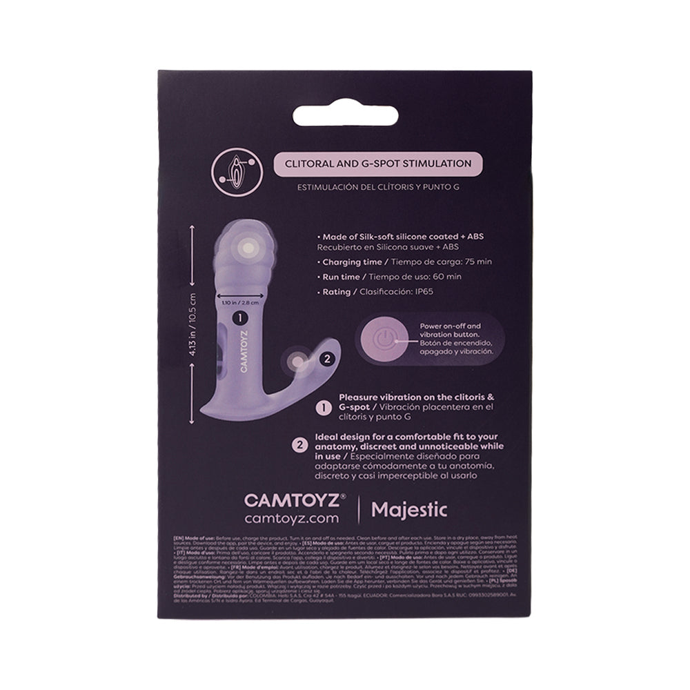 CAMTOYZ - VIBRATING PANTY WITH APP JUVEN