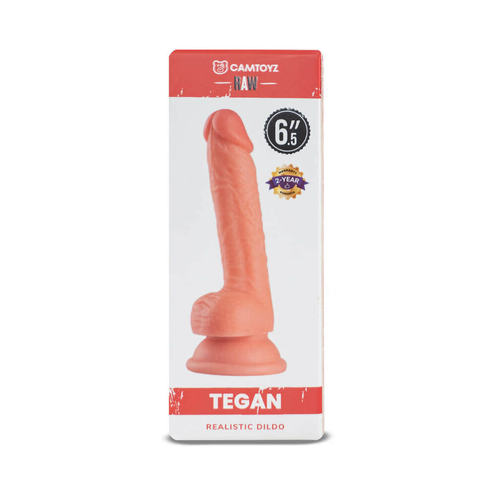 CAMTOYZ - RAW TEGAN REALISTIC 6.5 IN. DILDO